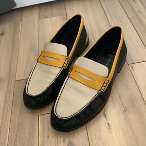 Miista colorblock loafers